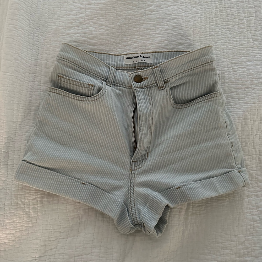 American Apparel high waisted shorts